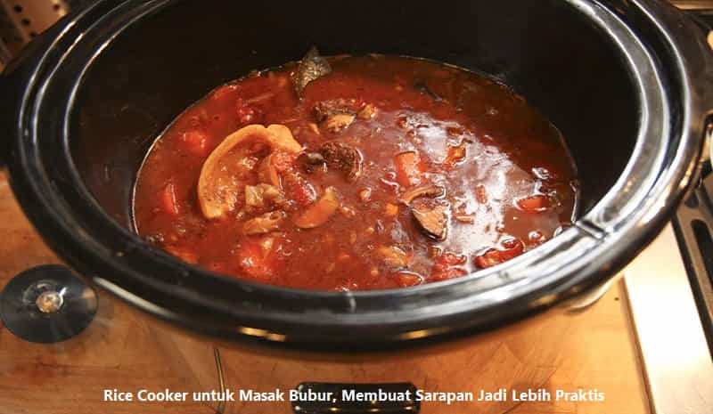 Rice Cooker untuk Masak Bubur