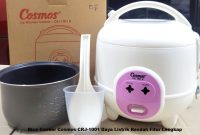 Rice Cooker Cosmos CRJ-1001 Daya Listrik Rendah Fitur Lengkap